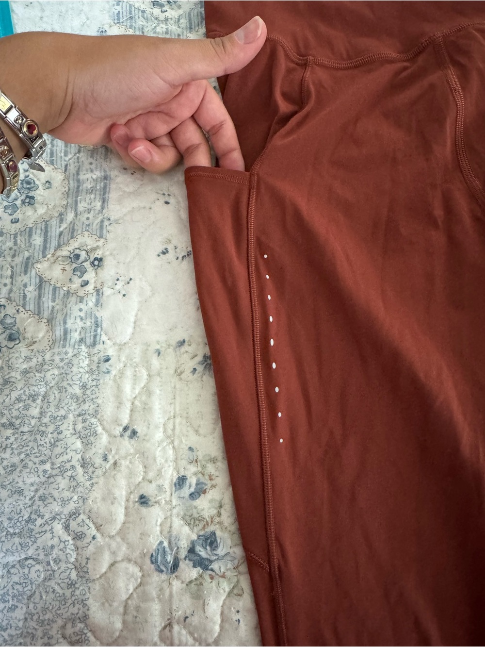 lululemon athletica High-Rise Pocket Leggings - Rust